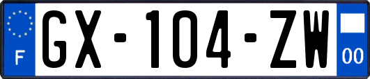 GX-104-ZW