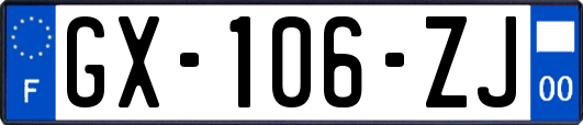 GX-106-ZJ