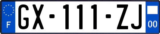 GX-111-ZJ
