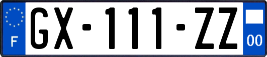 GX-111-ZZ