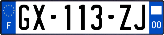GX-113-ZJ