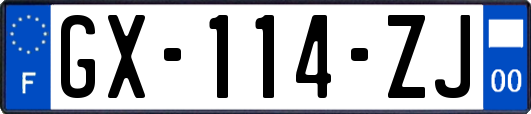 GX-114-ZJ