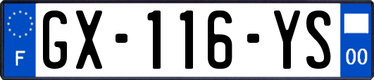 GX-116-YS