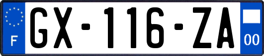 GX-116-ZA