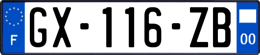 GX-116-ZB