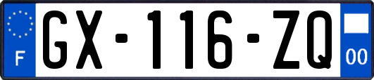 GX-116-ZQ