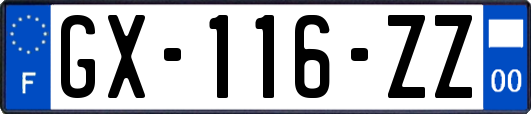 GX-116-ZZ