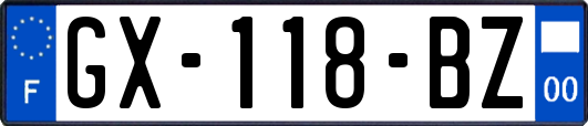 GX-118-BZ