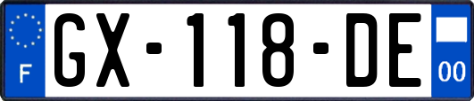 GX-118-DE