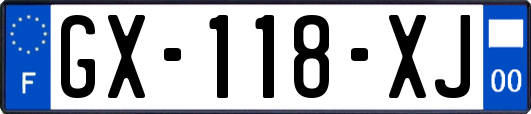 GX-118-XJ