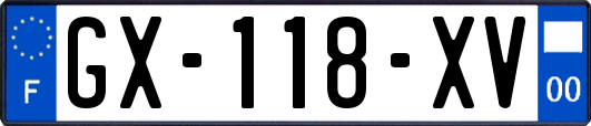 GX-118-XV