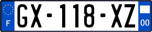 GX-118-XZ