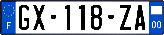 GX-118-ZA