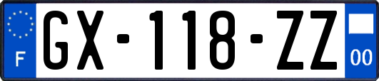 GX-118-ZZ