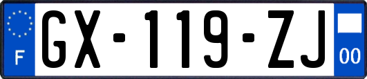 GX-119-ZJ