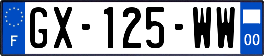 GX-125-WW