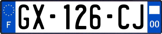 GX-126-CJ