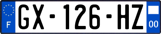 GX-126-HZ