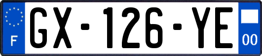 GX-126-YE