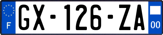 GX-126-ZA
