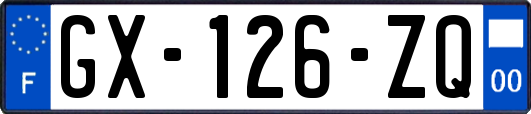 GX-126-ZQ