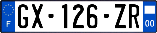 GX-126-ZR