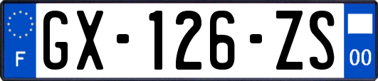 GX-126-ZS
