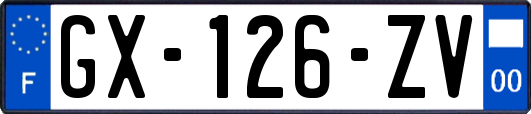 GX-126-ZV