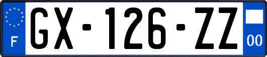 GX-126-ZZ