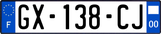 GX-138-CJ
