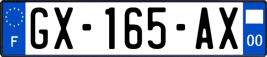 GX-165-AX
