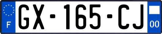 GX-165-CJ