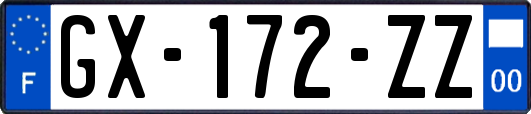 GX-172-ZZ
