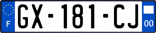 GX-181-CJ