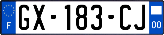 GX-183-CJ
