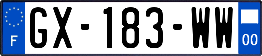 GX-183-WW
