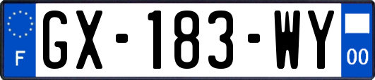 GX-183-WY