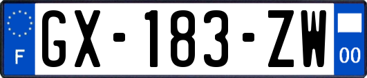 GX-183-ZW
