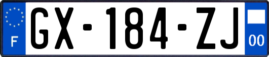 GX-184-ZJ