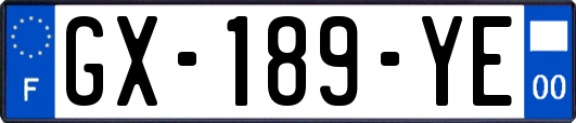 GX-189-YE