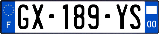 GX-189-YS
