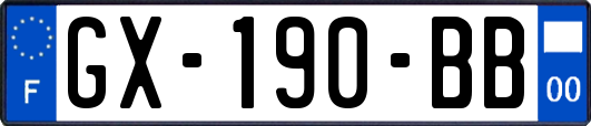 GX-190-BB