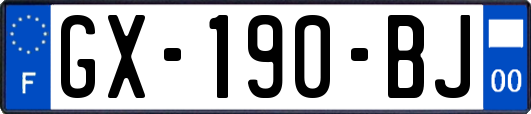 GX-190-BJ
