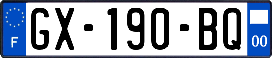 GX-190-BQ