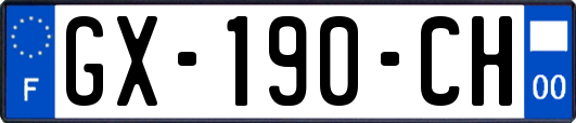 GX-190-CH