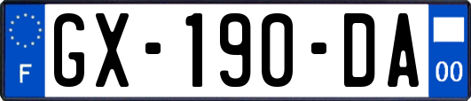 GX-190-DA