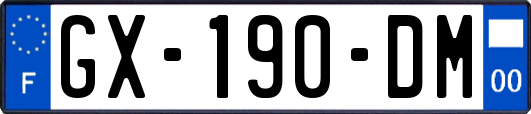 GX-190-DM