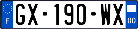 GX-190-WX