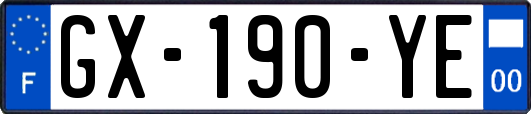 GX-190-YE
