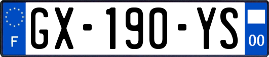 GX-190-YS